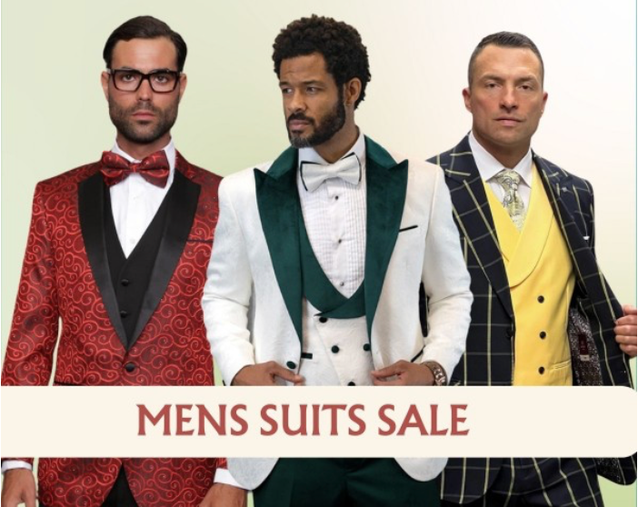 Mens Designer Suit Sale 2025