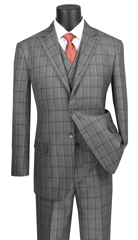 Vinci Mens Suit V2RW-12-GR