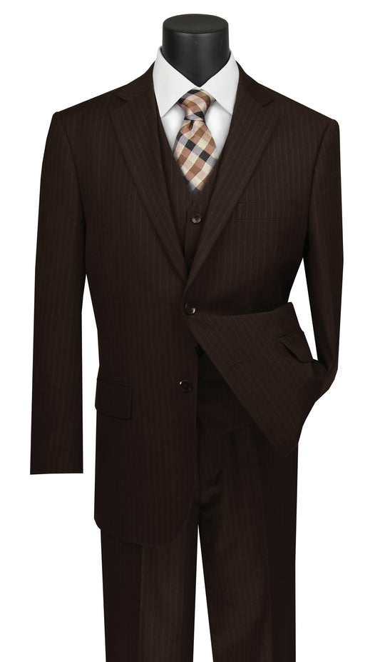 Vinci Mens Suit V2RS-7-BR