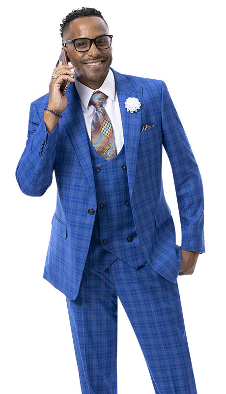 EJ Samuel M2776-RYL-QO Mens Suits