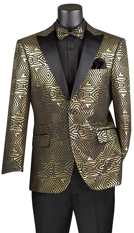 Vinci Mens Sport Coat BM-4-GLD