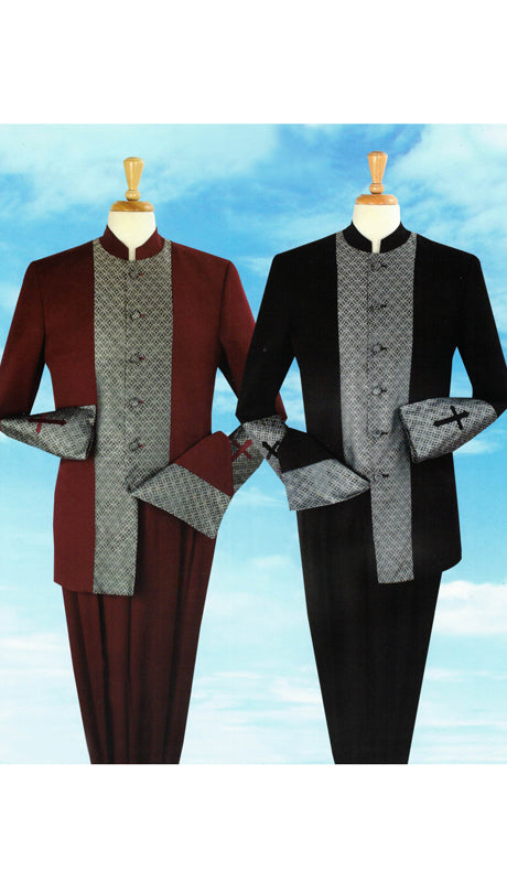 Sapphire Collection Mens -3-QO Pastor Suit