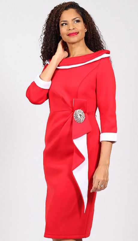 Diana Couture 8725-RED  Dress