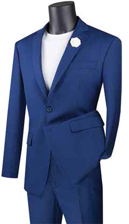 Vinci Mens Suit SC900-12-TBLU
