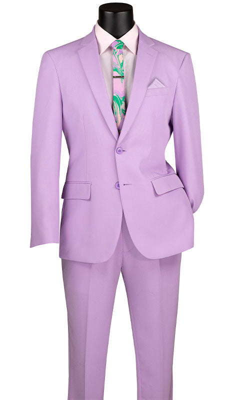 Vinci Mens Suit S-2PP-LAV