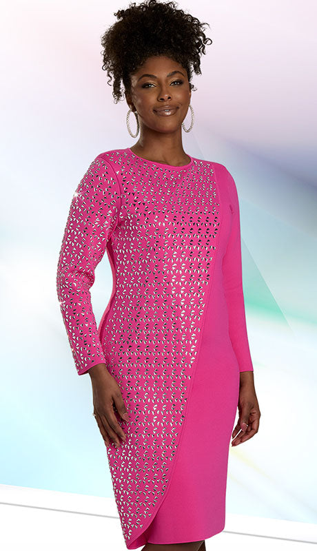 Donna Vinci Knit 13439-HTP Womens  Dress