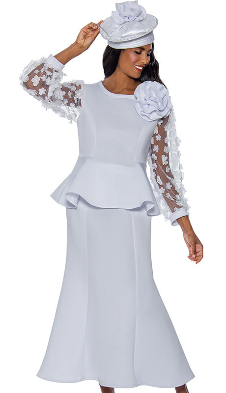 Stellar Looks SL1552-WHT-IH  Suit