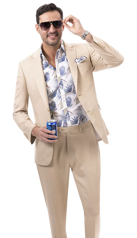 EJ Samuel M2792-TAN Mens Suits