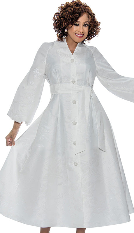 Dorinda Clark Cole 309031-WHT-IH  Dress for Ladies