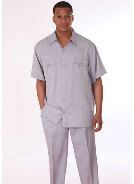 Mens Walking Suit 2949-SIL