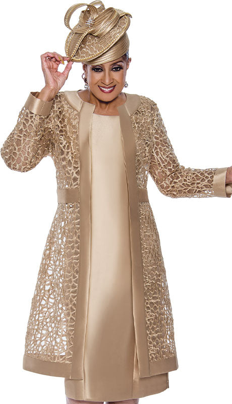 Dorinda Clark Cole 4892-CHM-QS Womens  Dress