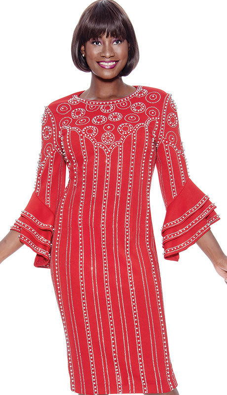 Terramina 7119-RED  Dress