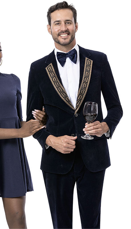 EJ Samuel JP110-NVY-QO Mens Suits