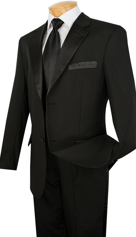 Vinci Mens Tuxedo T-2PP-BL
