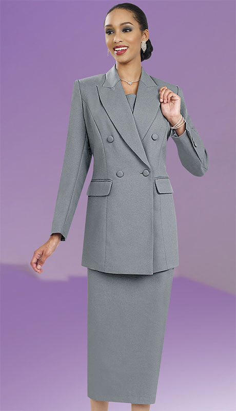 Ben Marc 2298-SIL  Usher Suit