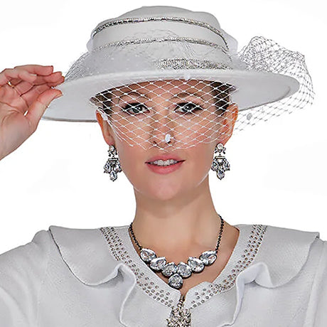 Champagne Italy H5960-WHT-IH  Hat