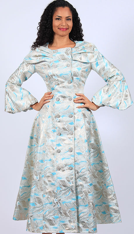 Diana Couture 8687-BLU  Dress