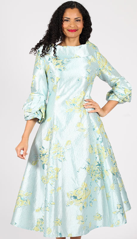 Diana Couture 8700-BLU  Dress