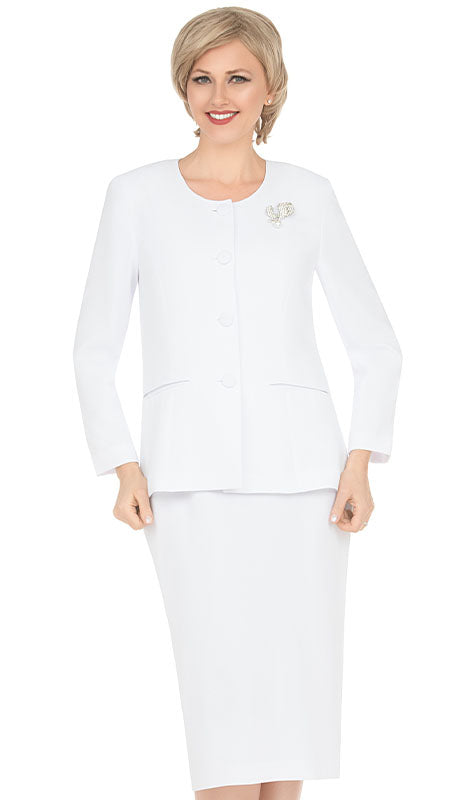 Giovanna S0745-WHT  Suit