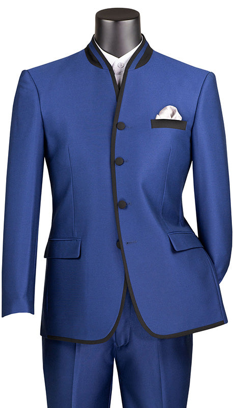 Vinci Mens Suit S4HT-1-BLU