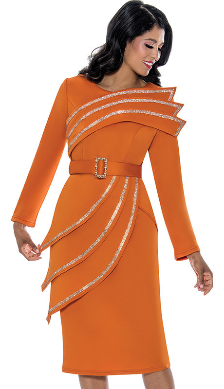 Stellar Looks SL600272-ORG-QS Designer  Suit