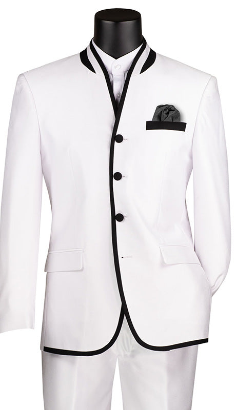 Vinci Mens Suit S4HT-1-WH