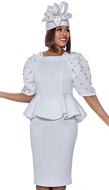 Stellar Looks SL1592-WHT-IH Designer  Suit