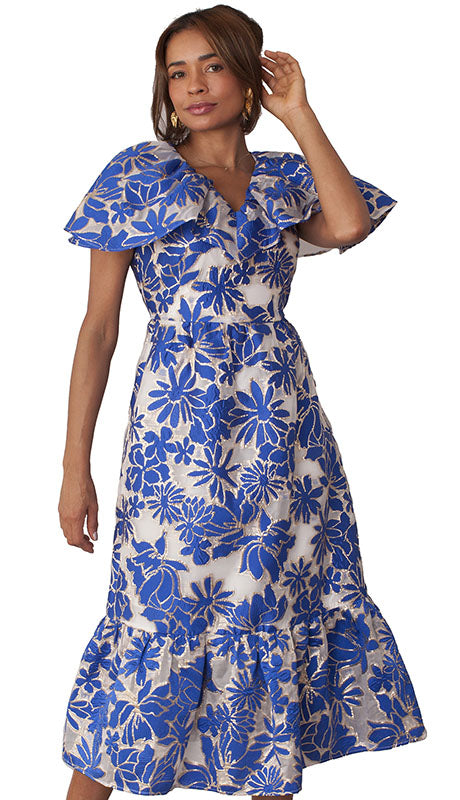 Chancele 9725-BLU  Dress