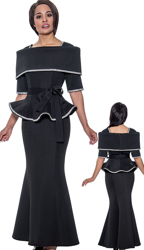 Stellar Looks SL1692-BLK  Suit