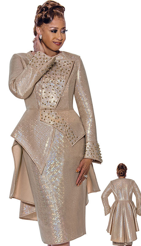 Dorinda Clark Cole 5402-CHM-QS Ladies  Dress