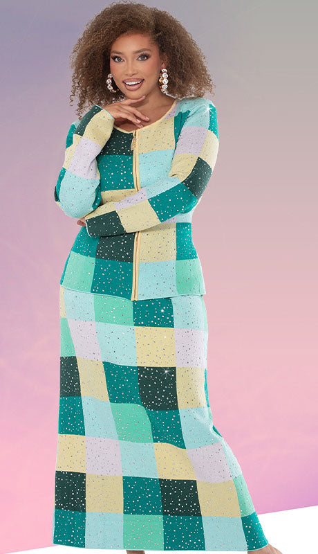 Donna Vinci Knit 13443 Womens  Dress