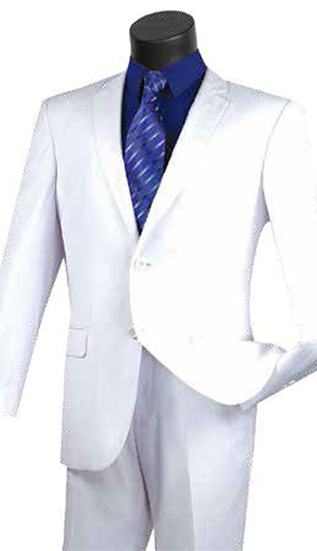 Vinci Mens Suit SC900-12-WHT
