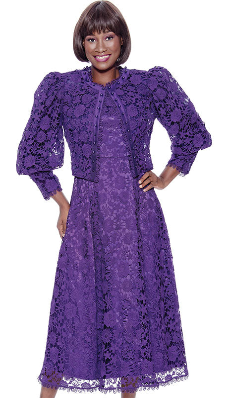 Terramina Ladies Dress 7051-PUR