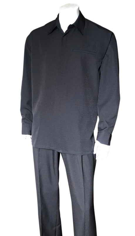 Mens Walking Suit-2763-BK