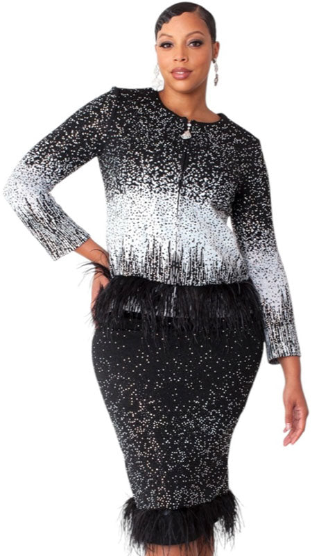 Liorah 7308 Knit  Suit