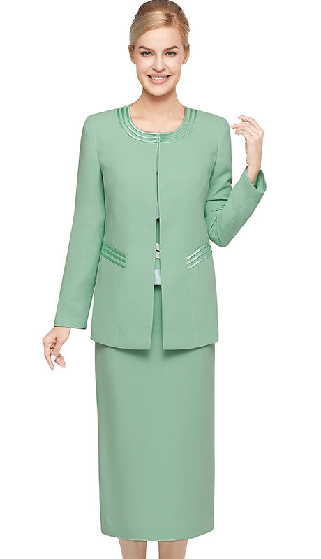 Nina Massini 2317-SAGE  Suit for Women