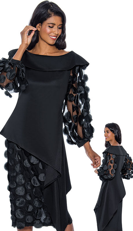 Stellar Looks SL1642-BLK-QS  Suit