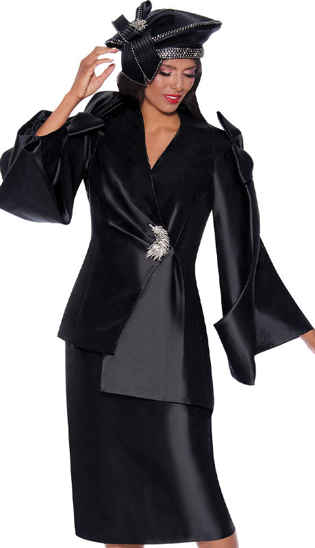 GMI 9992-BLK-IH Ladies  Suit