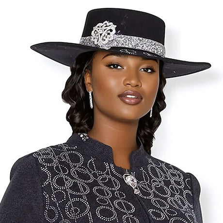 Champagne Italy H5966-BLK-IH  Hat