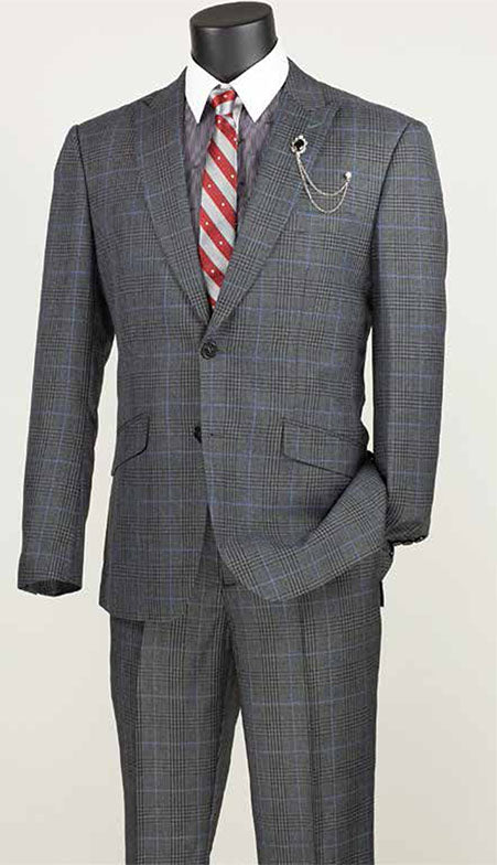 Vinci Mens Suit S2RW-1-CHR