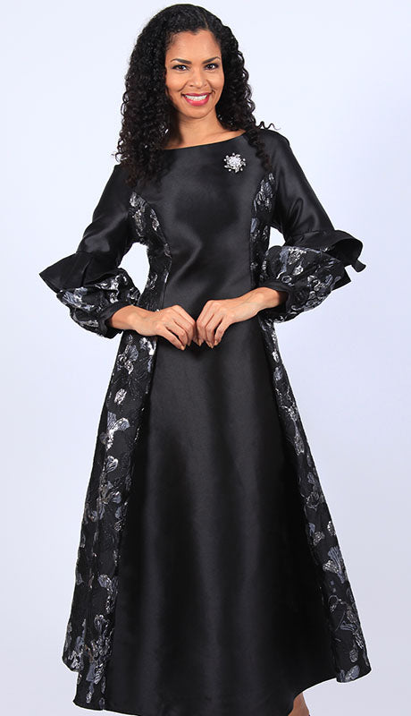Diana Couture 8664-BLK  Dress