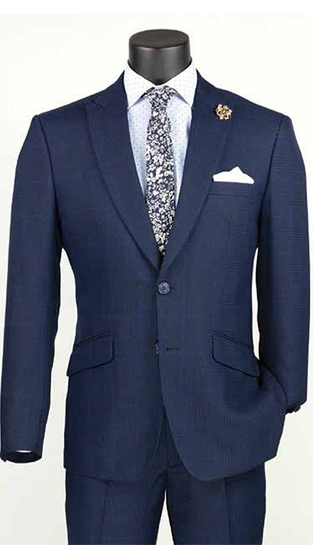 Vinci Mens Suit S2RW-1-NVY