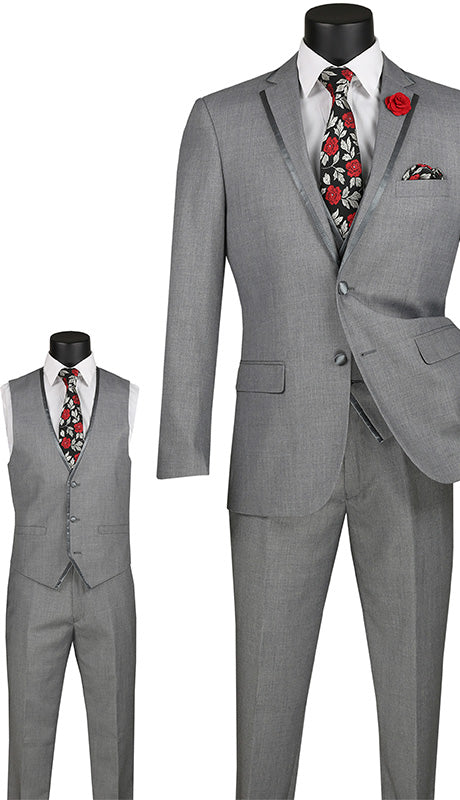 Vinci Mens Suit SV2T-8-LG