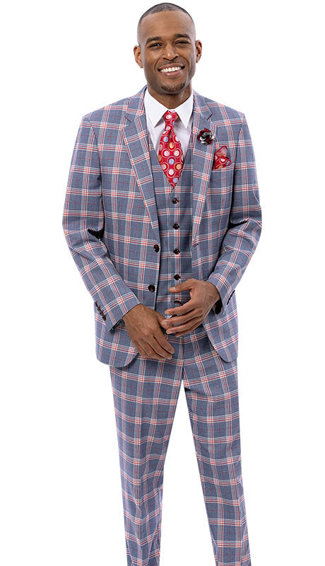 EJ Samuel M2811-QO Mens Suit