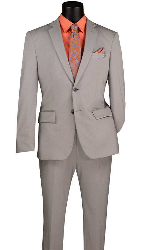 Vinci Mens Suit SDX-3-SLV