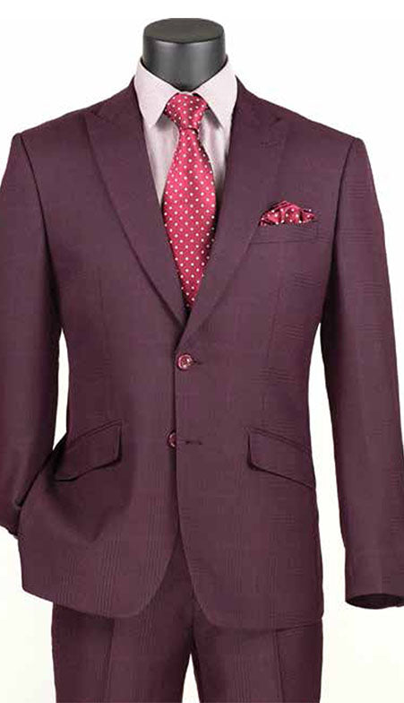 Vinci Mens Suit S2RW-1-BUR