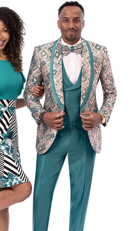 EJ Samuel JP123-QO Men Suit
