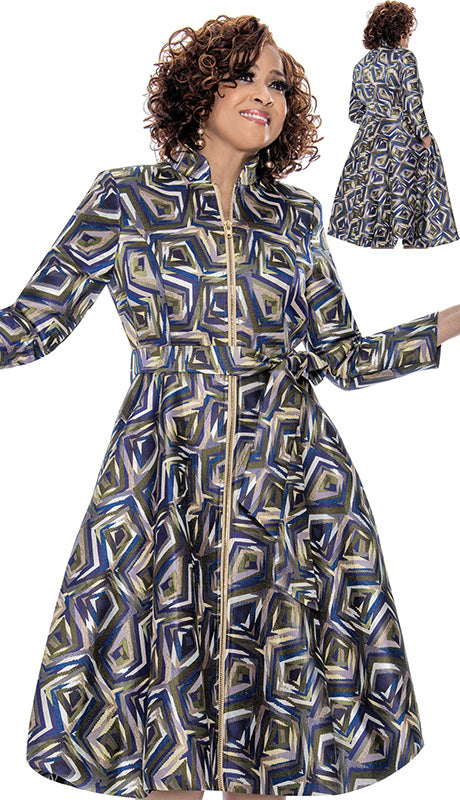 Dorinda Clark Cole 309111-MLT-QS Ladies  Dress