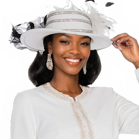 Champagne Italy H5958-OFFW-IH  Hat