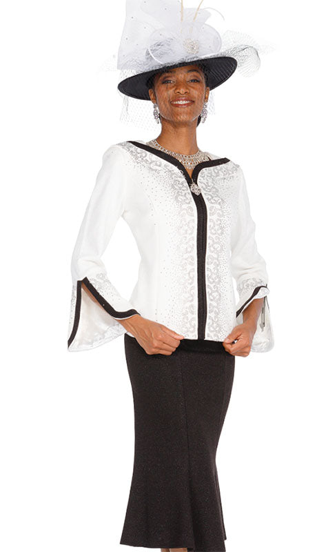Elite Champagne Knit 5963-IH  Suit